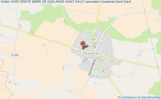 plan association Ogec Sainte Marie De Quelaines Saint Gault Quelaines-Saint-Gault