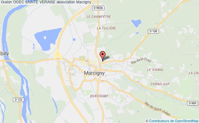 plan association Ogec Sainte Veraise Marcigny