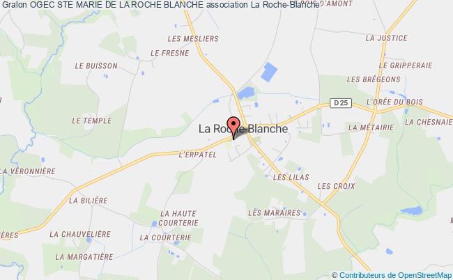 plan association Ogec Ste Marie De La Roche Blanche La    Roche-Blanche
