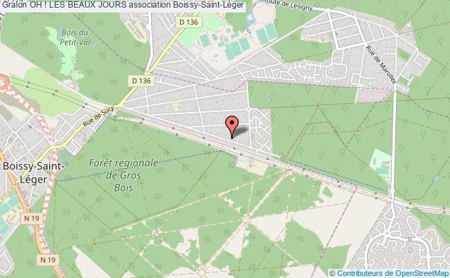 plan association Oh ! Les Beaux Jours Boissy-Saint-Léger