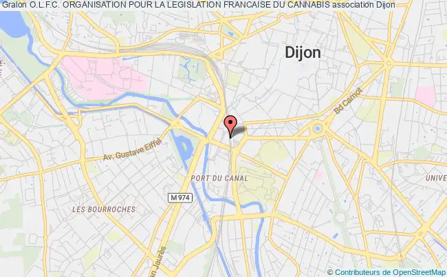 plan association O.l.f.c. Organisation Pour La Legislation Francaise Du Cannabis Dijon