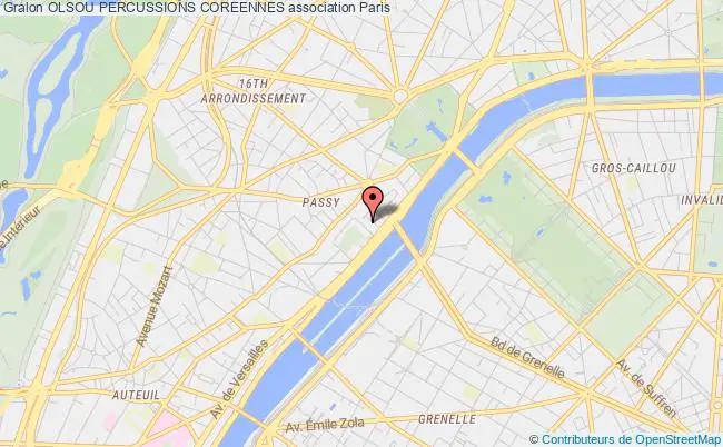 plan association Olsou Percussions Coreennes Paris