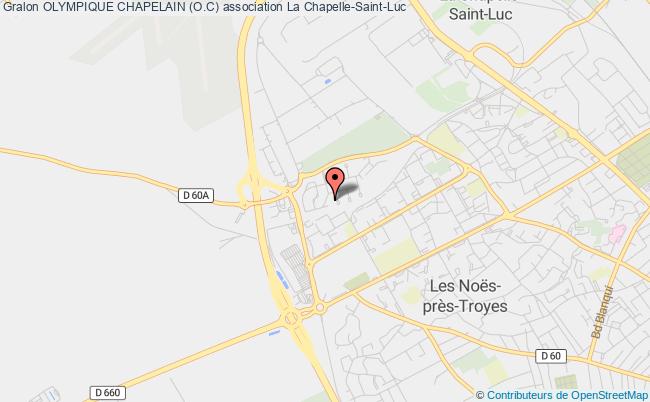 plan association Olympique Chapelain (o.c) Chapelle-Saint-Luc