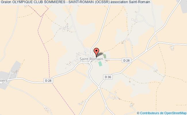 plan association Olympique Club Sommieres - Saint-romain (ocssr) Saint-Romain