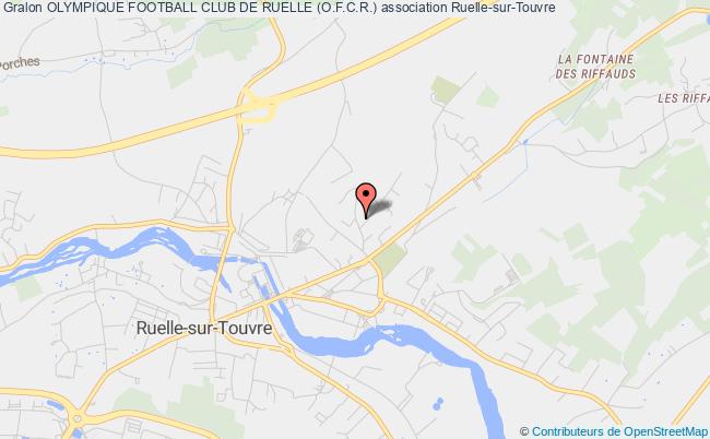 plan association Olympique Football Club De Ruelle (o.f.c.r.) Ruelle-sur-Touvre