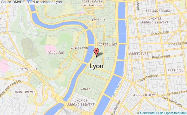 plan association Omart Lyon Lyon