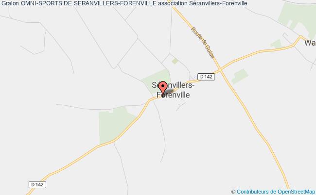 plan association Omni-sports De Seranvillers-forenville Séranvillers-Forenville
