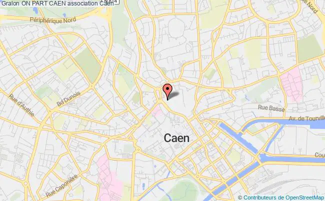 plan association On Part Caen Caen