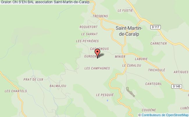 plan association On S'en Bal Saint-Martin-de-Caralp
