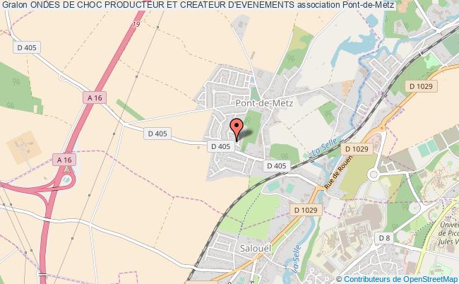 plan association Ondes De Choc Producteur Et Createur D'evenements Pont-de-Metz