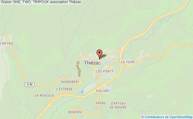 plan association One, Two, Tripoux Thiézac