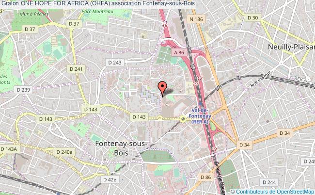 plan association One Hope For Africa (ohfa) Fontenay-sous-Bois