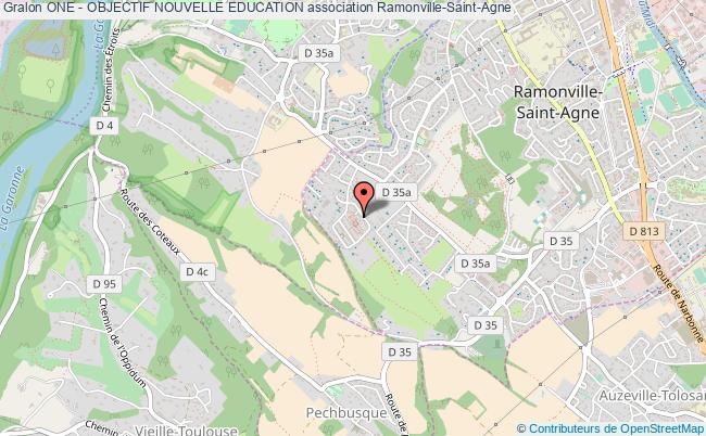 plan association One - Objectif Nouvelle Education Ramonville-Saint-Agne