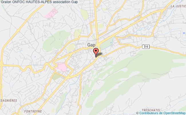 plan association Onfoc Hautes-alpes Gap