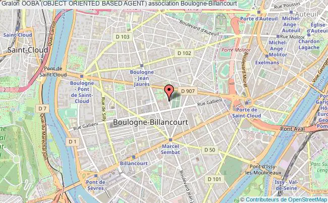 plan association Ooba (object Oriented Based Agent) Boulogne-Billancourt