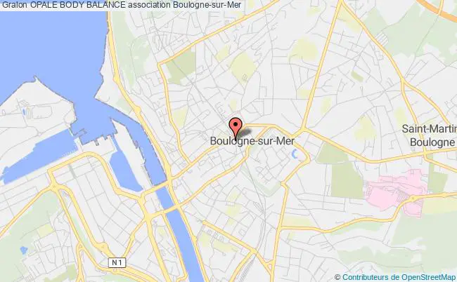 plan association Opale Body Balance Boulogne-sur-Mer