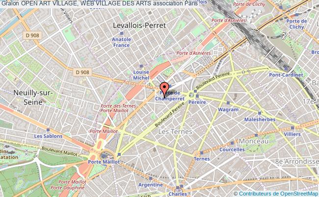plan association Open Art Village, Web Village Des Arts Paris
