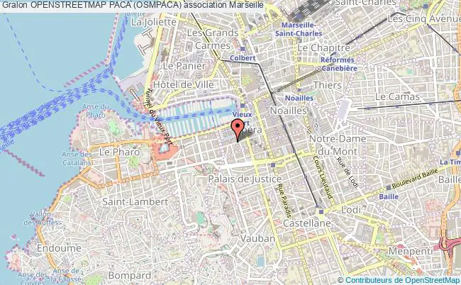 plan association Openstreetmap Paca (osmpaca) Marseille