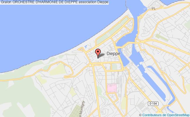 plan association Orchestre D'harmonie De Dieppe Dieppe