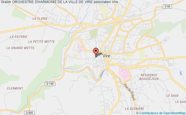 plan association Orchestre D'harmonie De La Ville De Vire Vire