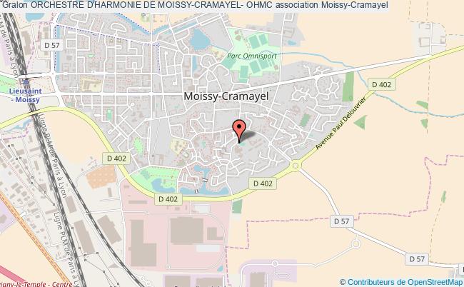 plan association Orchestre D'harmonie De Moissy-cramayel- Ohmc Moissy-Cramayel