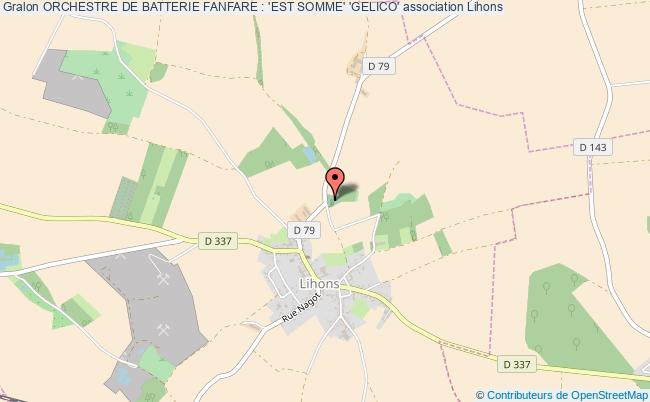 ORCHESTRE DE BATTERIE FANFARE : 'EST SOMME' 'GELICO'