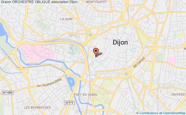 plan association Orchestre Oblique Dijon