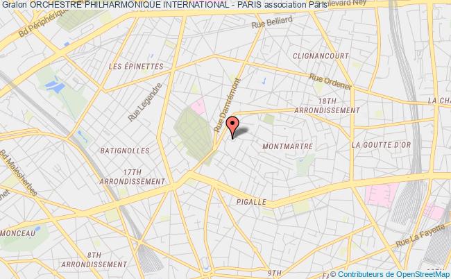 ORCHESTRE PHILHARMONIQUE INTERNATIONAL - PARIS