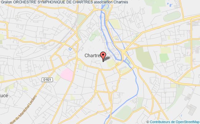 plan association Orchestre Symphonique De Chartres Chartres