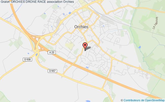 plan association Orchies Drone Race Orchies