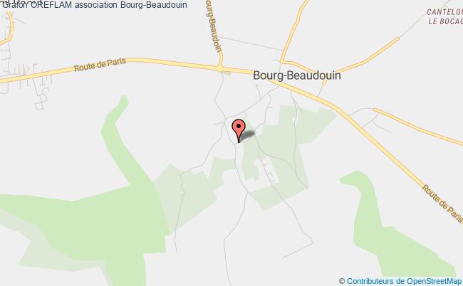 plan association Oreflam Bourg-Beaudouin