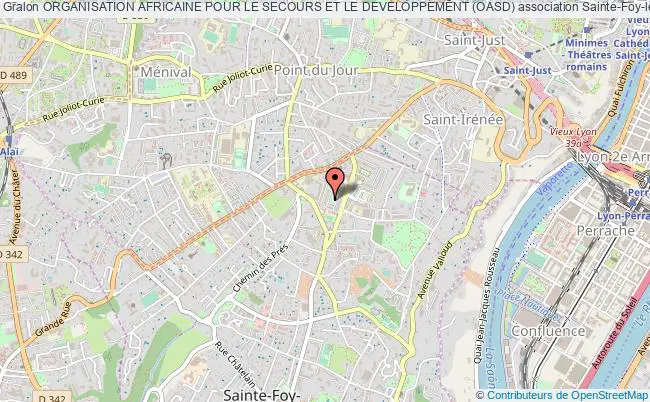 plan association Organisation Africaine Pour Le Secours Et Le Developpement (oasd) Sainte-Foy-lès-Lyon