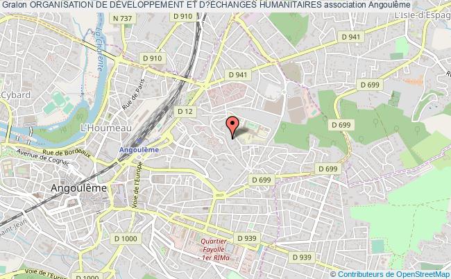 plan association Organisation De DÉveloppement Et D?Échanges Humanitaires Angoulême