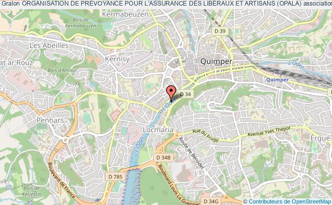 plan association Organisation De PrÉvoyance Pour L'assurance Des LibÉraux Et Artisans (opala) Quimper Cédex