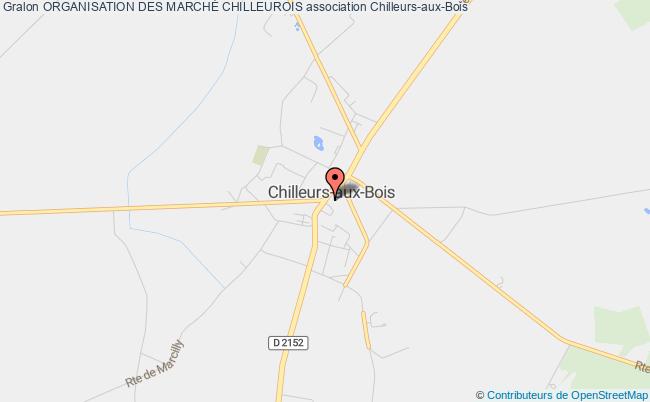 plan association Organisation Des MarchÉ Chilleurois Chilleurs-aux-Bois