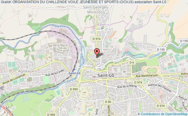 plan association Organisation Du Challenge Voile Jeunesse Et Sports (ocvjs) Saint-Lô