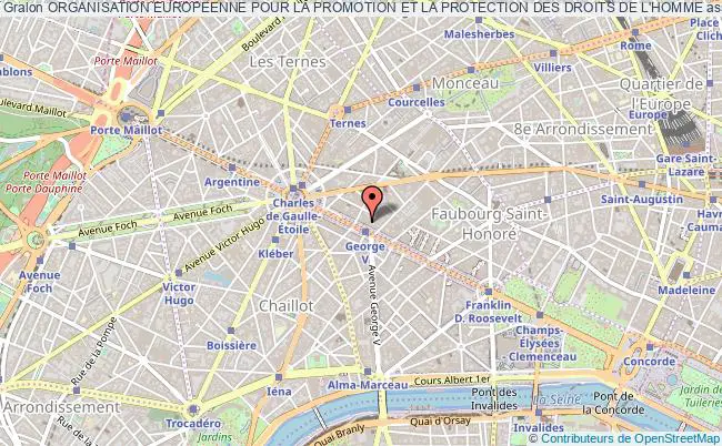 plan association Organisation Europeenne Pour La Promotion Et La Protection Des Droits De L'homme Paris