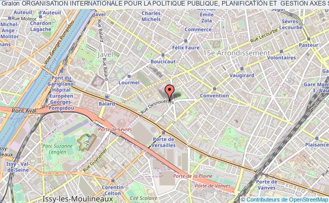 plan association Organisation Internationale Pour La Politique Publique, Planification Et  Gestion Axes Sur Les RÉsultats (3psmars Internationale) Paris 15e