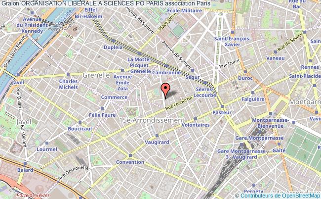 plan association Organisation Liberale A Sciences Po Paris Paris