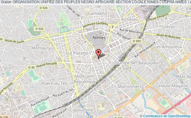 ORGANISATION UNIFIEE DES PEUPLES NEGRO-AFRICAINS SECTION LOCALE NIMES ( OUPNA NIMES )