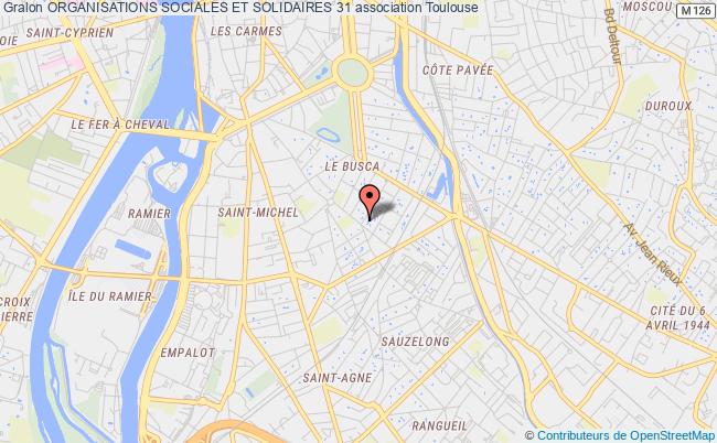 plan association Organisations Sociales Et Solidaires 31 Toulouse