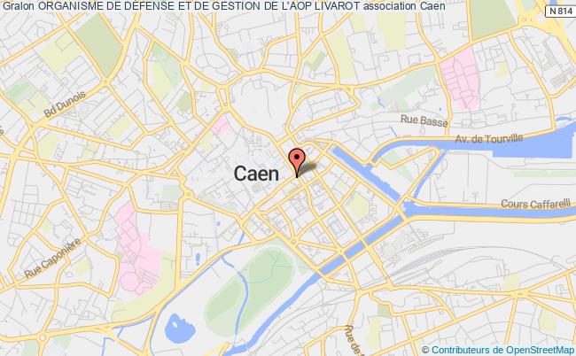 plan association Organisme De DÉfense Et De Gestion De L'aop Livarot Caen