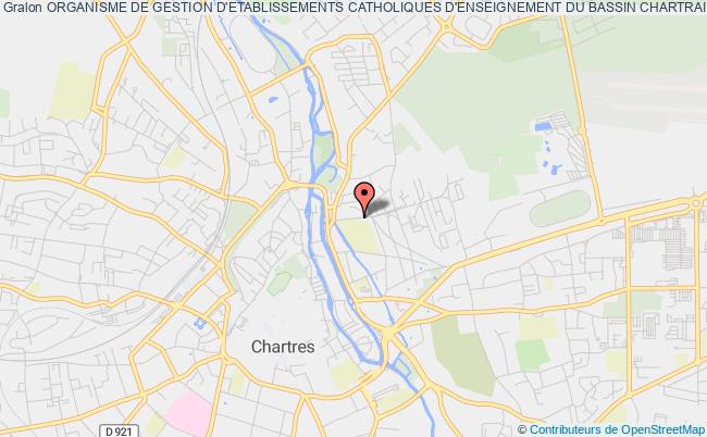 plan association Organisme De Gestion D'etablissements Catholiques D'enseignement Du Bassin Chartrain Chartres