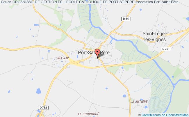 plan association Organisme De Gestion De L'ecole Catholique De Port-st-pere Port-Saint-Père