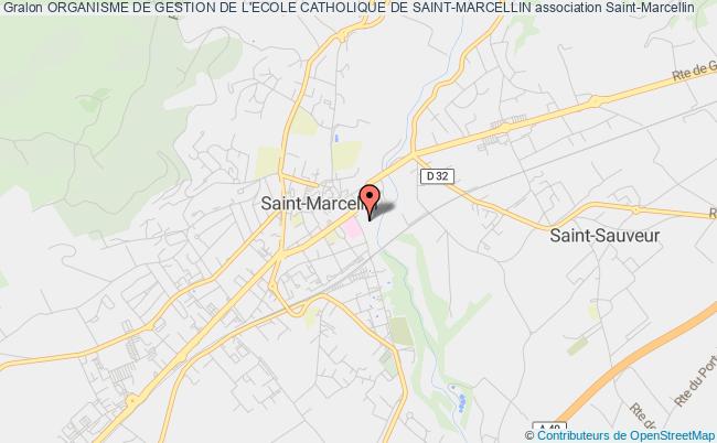 plan association Organisme De Gestion De L'ecole Catholique De Saint-marcellin Saint-Marcellin