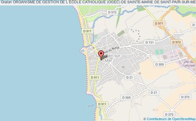 plan association Organisme De Gestion De L Ecole Catholique (ogec) De Sainte-marie De Saint-pair-sur-mer Saint-Pair-sur-Mer