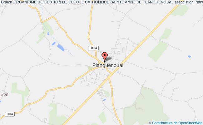 plan association Organisme De Gestion De L'ecole Catholique Sainte Anne De Planguenoual Planguenoual