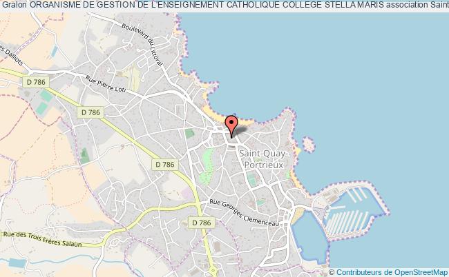 plan association Organisme De Gestion De L'enseignement Catholique College Stella Maris Saint-Quay-Portrieux
