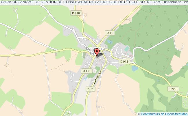 plan association Organisme De Gestion De L'enseignement Catholique De L'ecole Notre Dame Longny-au-Perche