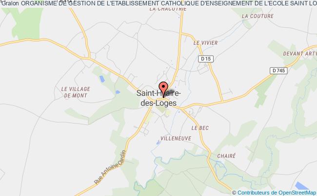 plan association Organisme De Gestion De L'etablissement Catholique D'enseignement De L'ecole Saint Louis Saint-Hilaire-des-Loges